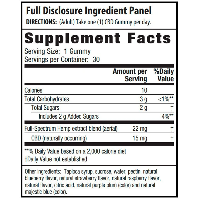 Irwin Naturals CBD Mixed Berry Gummies 30ct - Image 2