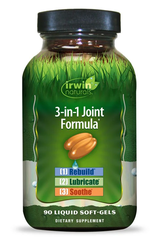 Irwin Naturals 3-in-1 Joint Formula 90 Softgels