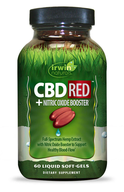 Irwin Naturals CBD RED+ Nitric Oxide Booster