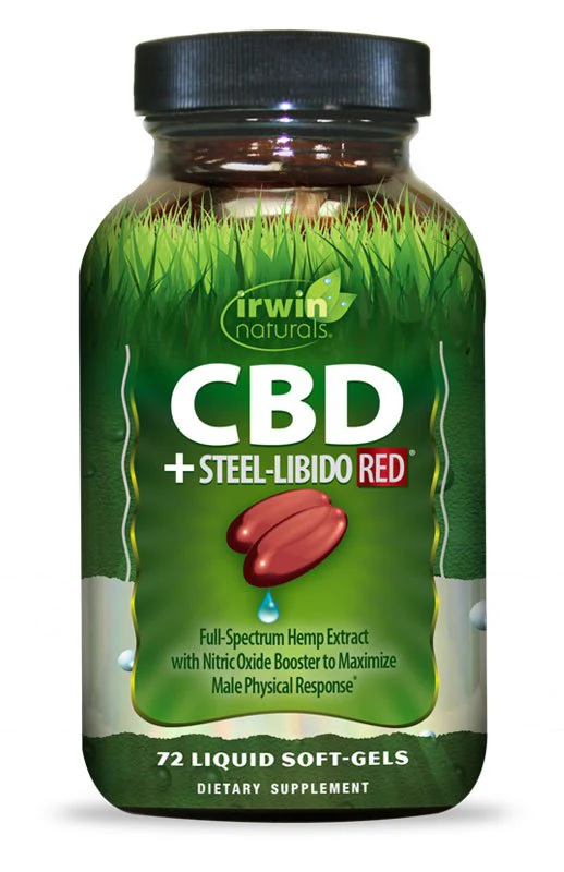 Irwin Naturals CBD+ Steel-Libido RED