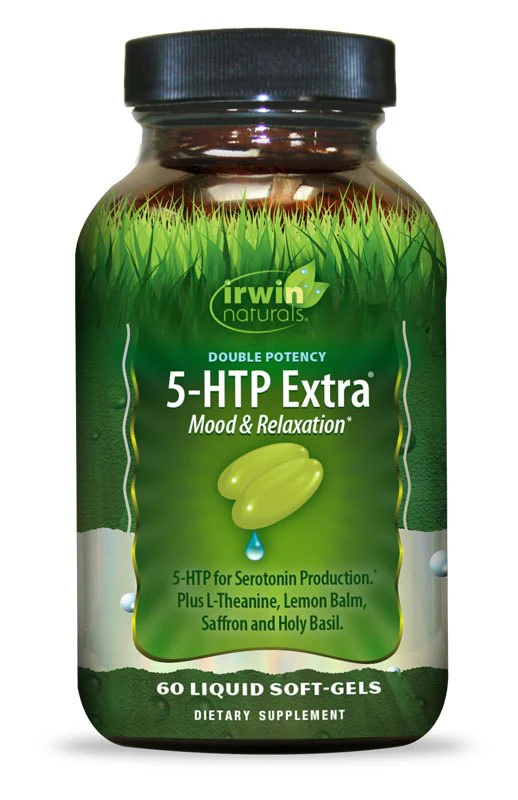 Irwin Naturals Double Potency 5-HTP Extra Softgels