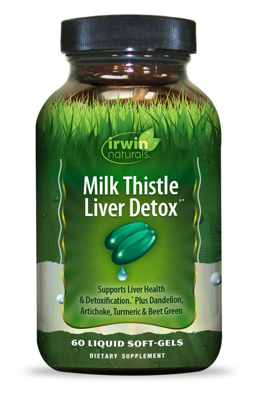Irwin Naturals Milk Thistle Liver Detox 60 Softgels