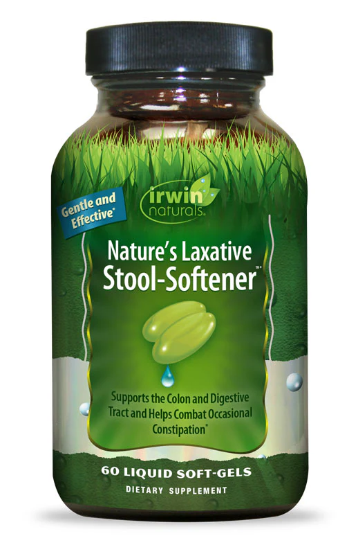 Irwin Naturals Nature's Laxative Stool- Softener