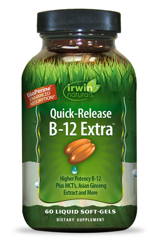 Irwin Naturals Quick-Release B-12 Extra