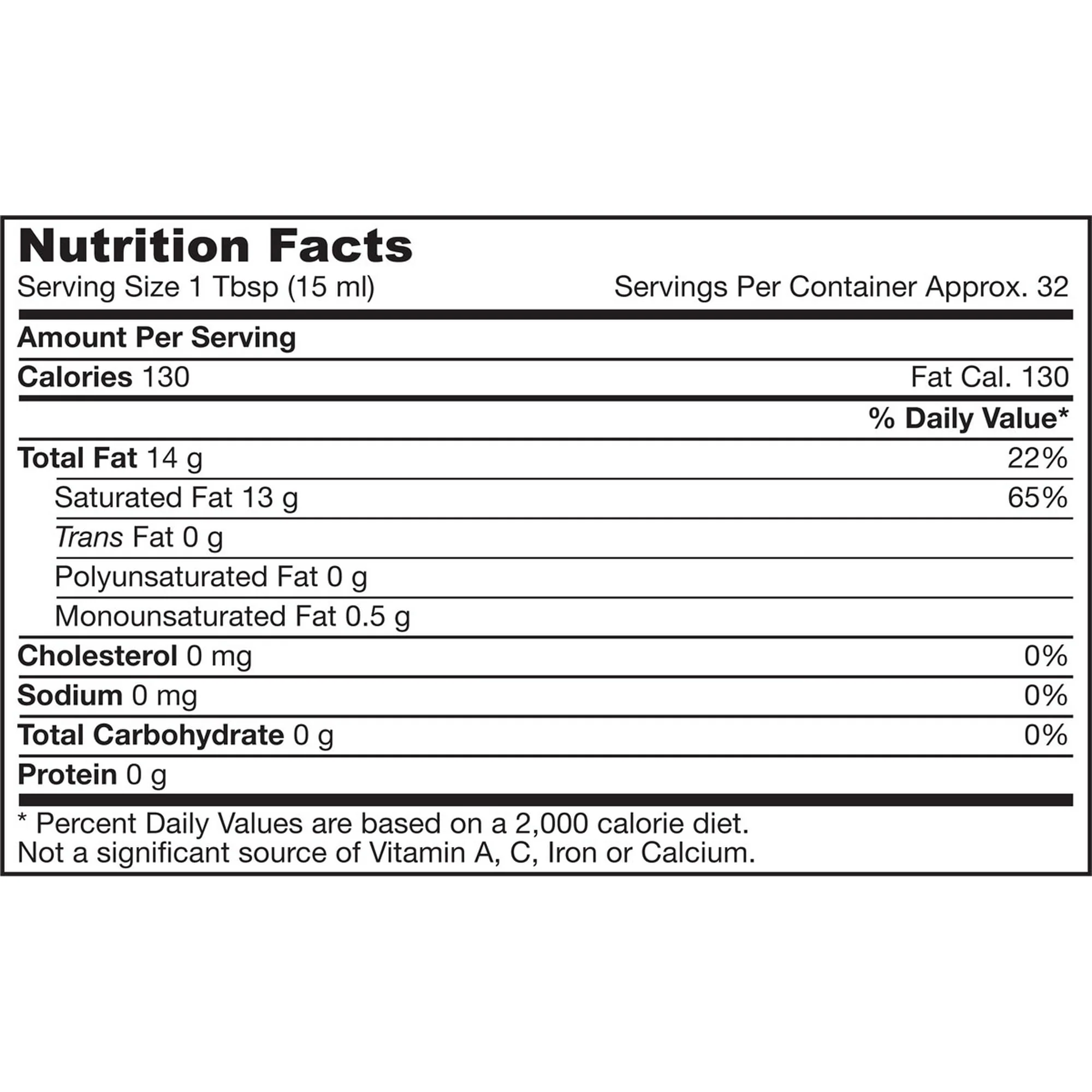Jarrow Formulas Coconut Oil 16oz - Image 2