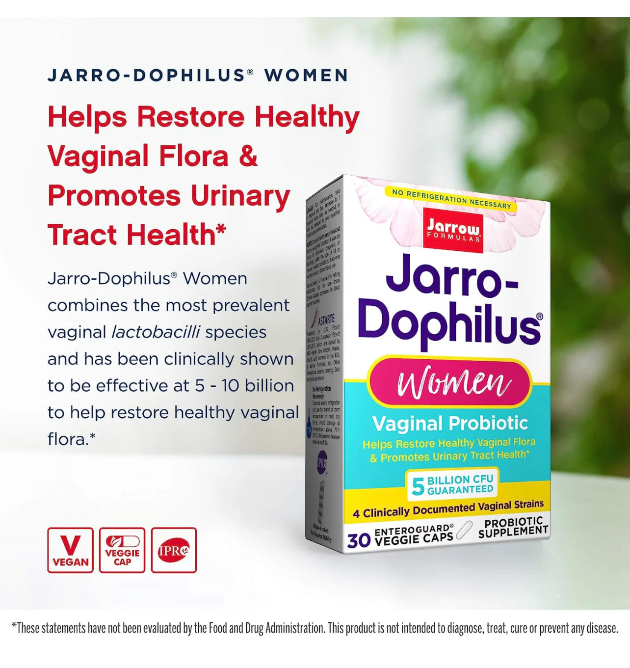 Jarrow Formulas Jarro-Dophilus Women 5 Billion Cells Capsules - Image 2