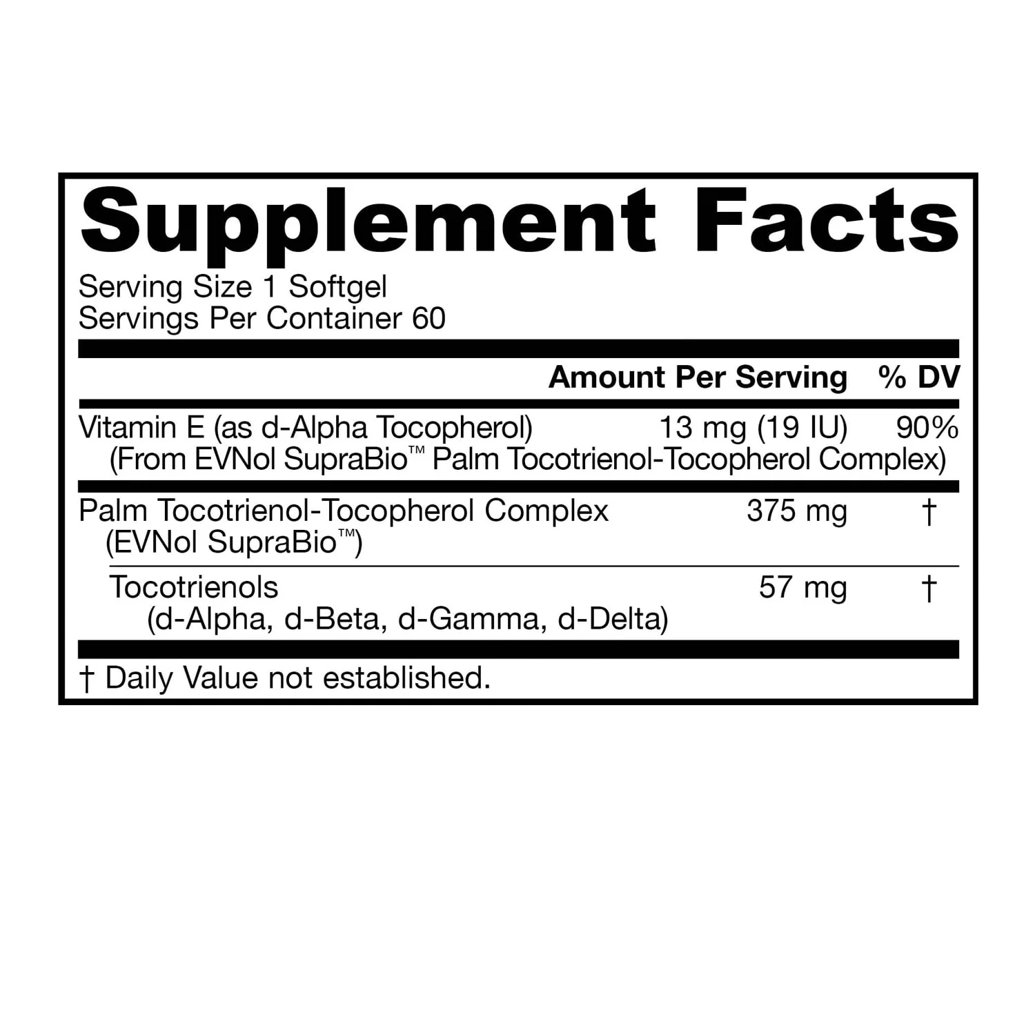 Jarrow Formulas Toco-Sorb Softgels 60ct - Image 2
