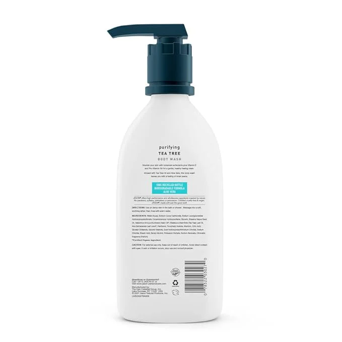 Jason Body Wash Tea Tree Oil 30 Oz - Image 2