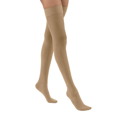 Jobst Activa Sheer Thigh High 15-20 Closed Toe Beige