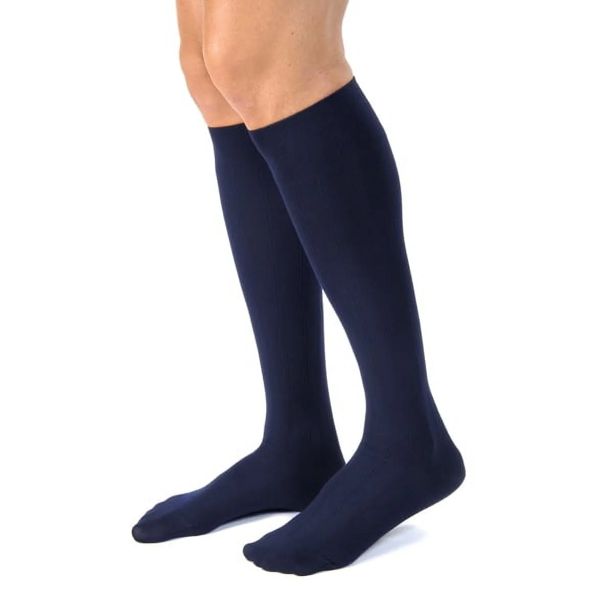 Jobst For Men Casual Knee High Closed Toe 20-30 Navy