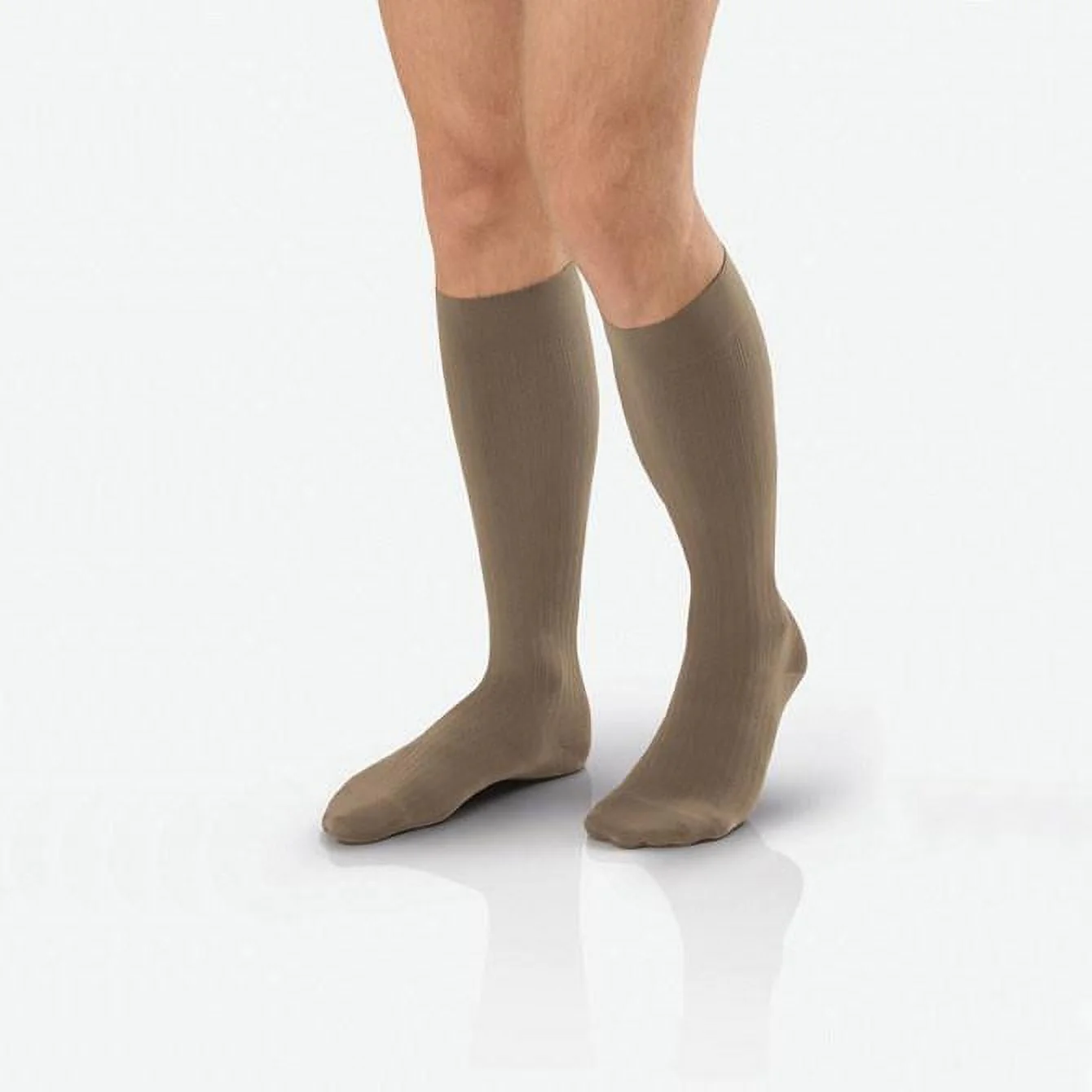 Jobst For Men Ambition Knee High Closed Toe 30-40 Khaki