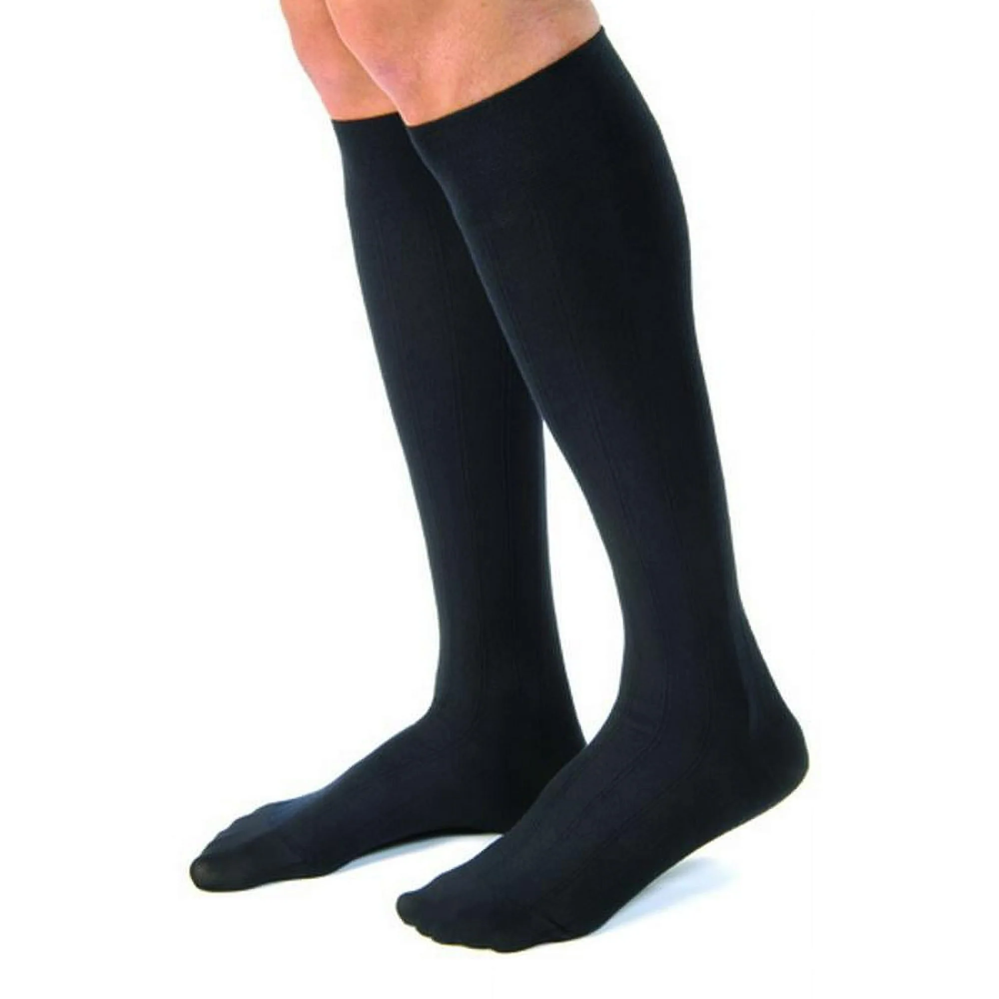 Jobst For Men Casual Knee High Closed Toe 15-20 Black