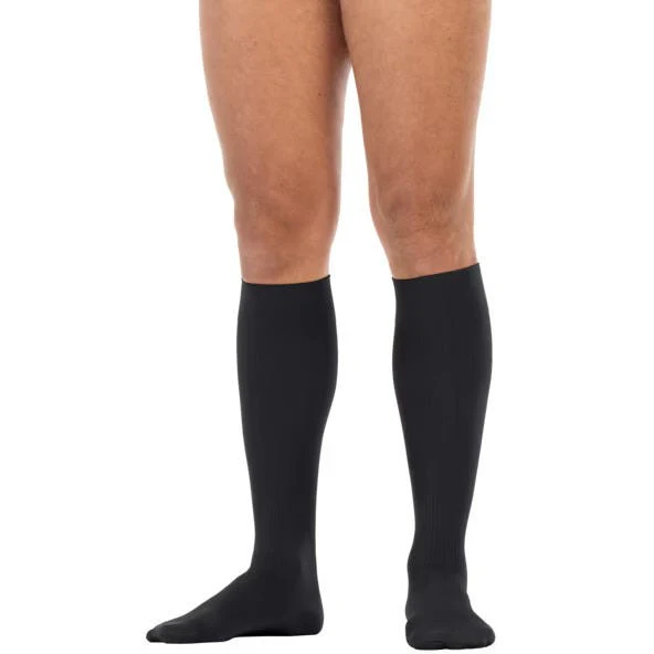 Jobst for Men Knee Softfit 15-20 Closed Toe Black Sm