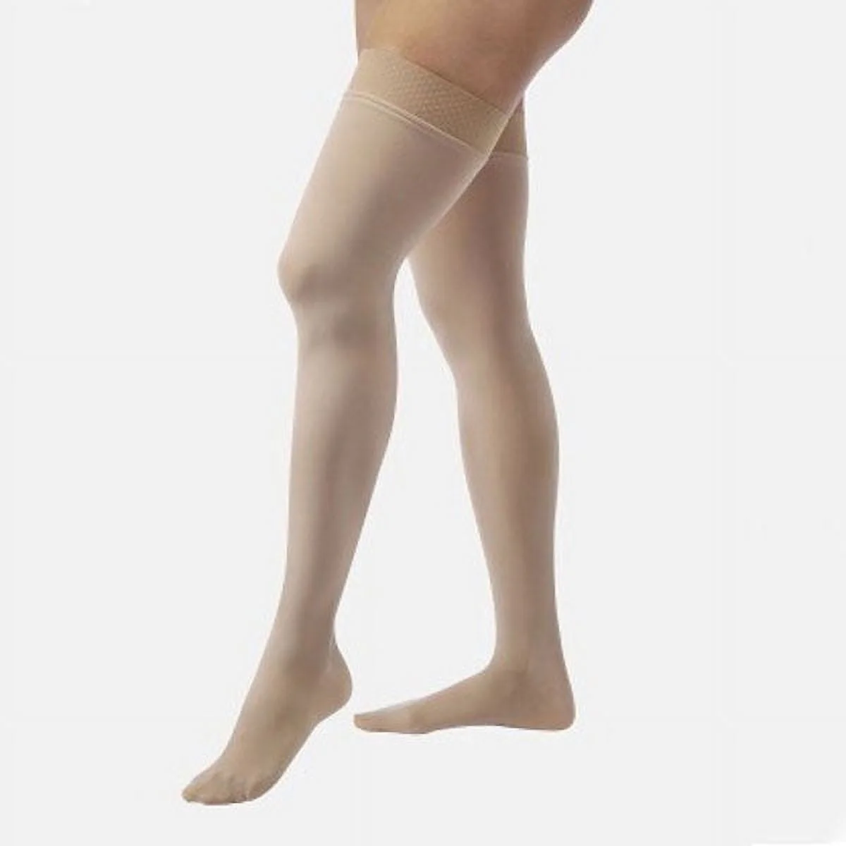 Jobst Relief Silicone Thigh High Closed Toe 15-20 Beige L