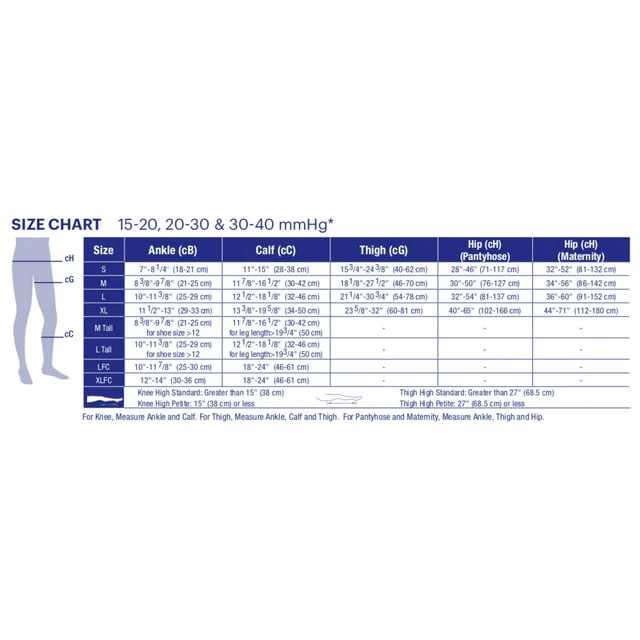 Jobst Ultrasheer Knee 20-30 Small Beige - Image 2