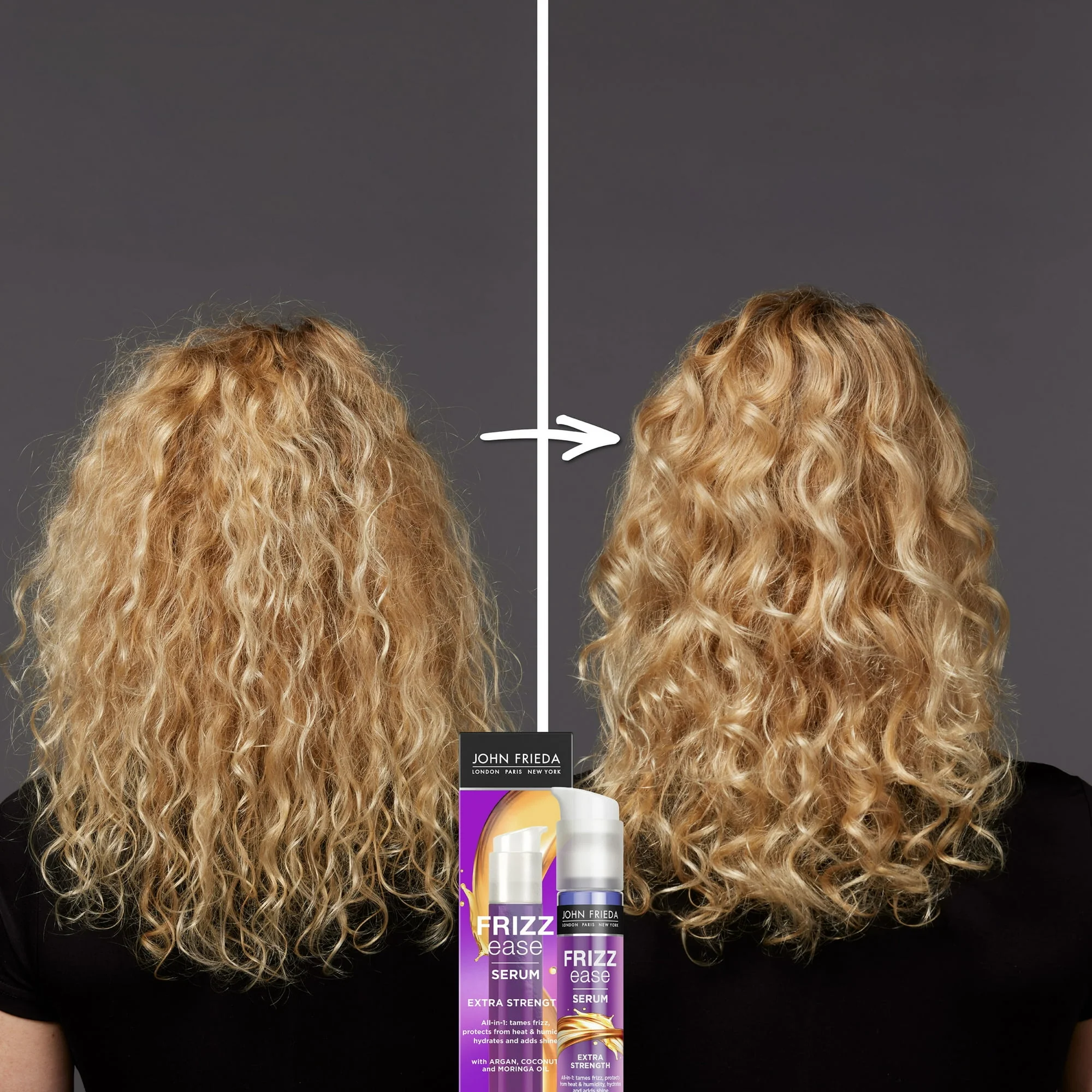 John Frieda Frizz Ease Serum Extra Strength 1.69oz - Image 2