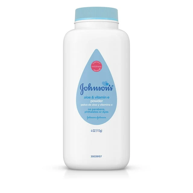 Johnsons Baby Powder With Aloe & Vitamin E 4Oz