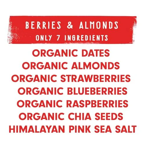 Jonesbar Organic Fruit & Nut Bar, Berries & Almond, 1.7 Oz - Image 6