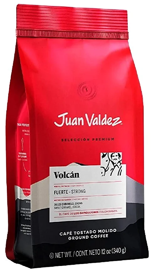Juan Valdez Premium Volcan Ground Coffee Colombian 12 oz - Image 2