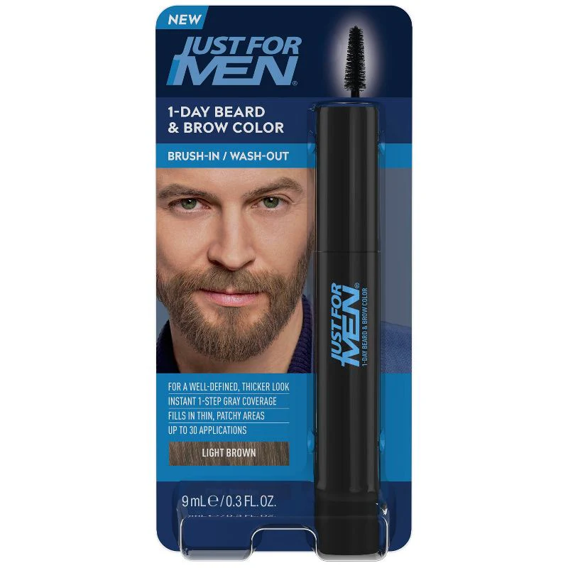 JUST FOR MEN 1 DAY BEARD DARK BROWN 9ML - Image 3