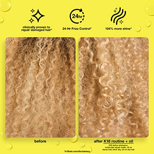 K18 Biomimetic Hairscience Molecular Repair Hair Oil 1 Oz - Image 2