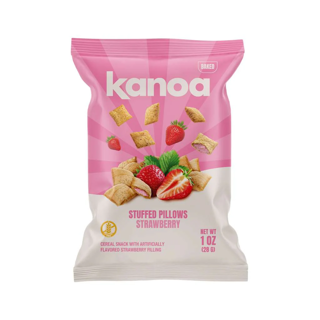 Kanoa Strawberry Cereal Pillows 1oz