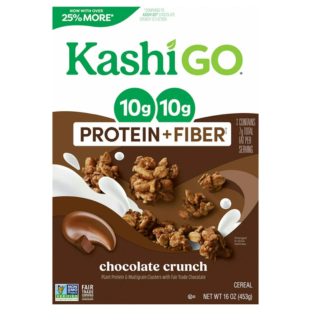 Kashi GO Cereal Protein + Fiber Chocolate Crunch 16 Oz - Image 5