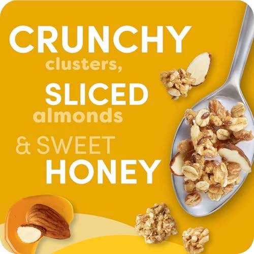 Kashi, GO, Protein + Fiber, Honey Almond Flax Crunch Cereal, 17.7 Oz - Image 4