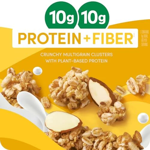 Kashi, GO, Protein + Fiber, Honey Almond Flax Crunch Cereal, 17.7 Oz - Image 6