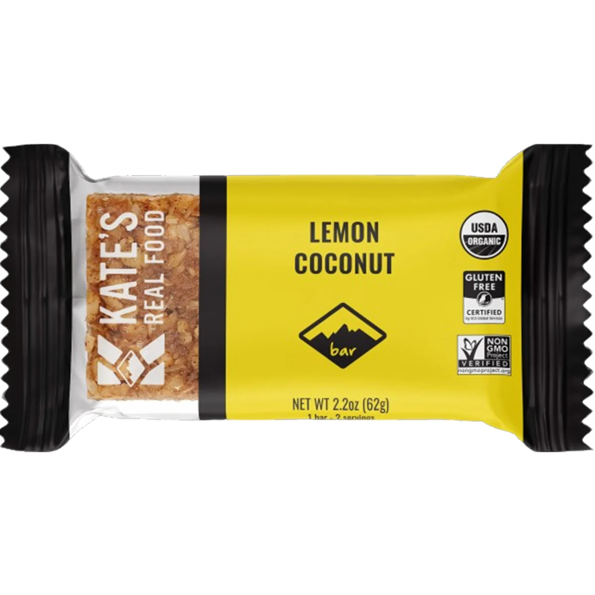 Kates Real Food 201305 Lemon & Coconut Bivy Bar - Image 2