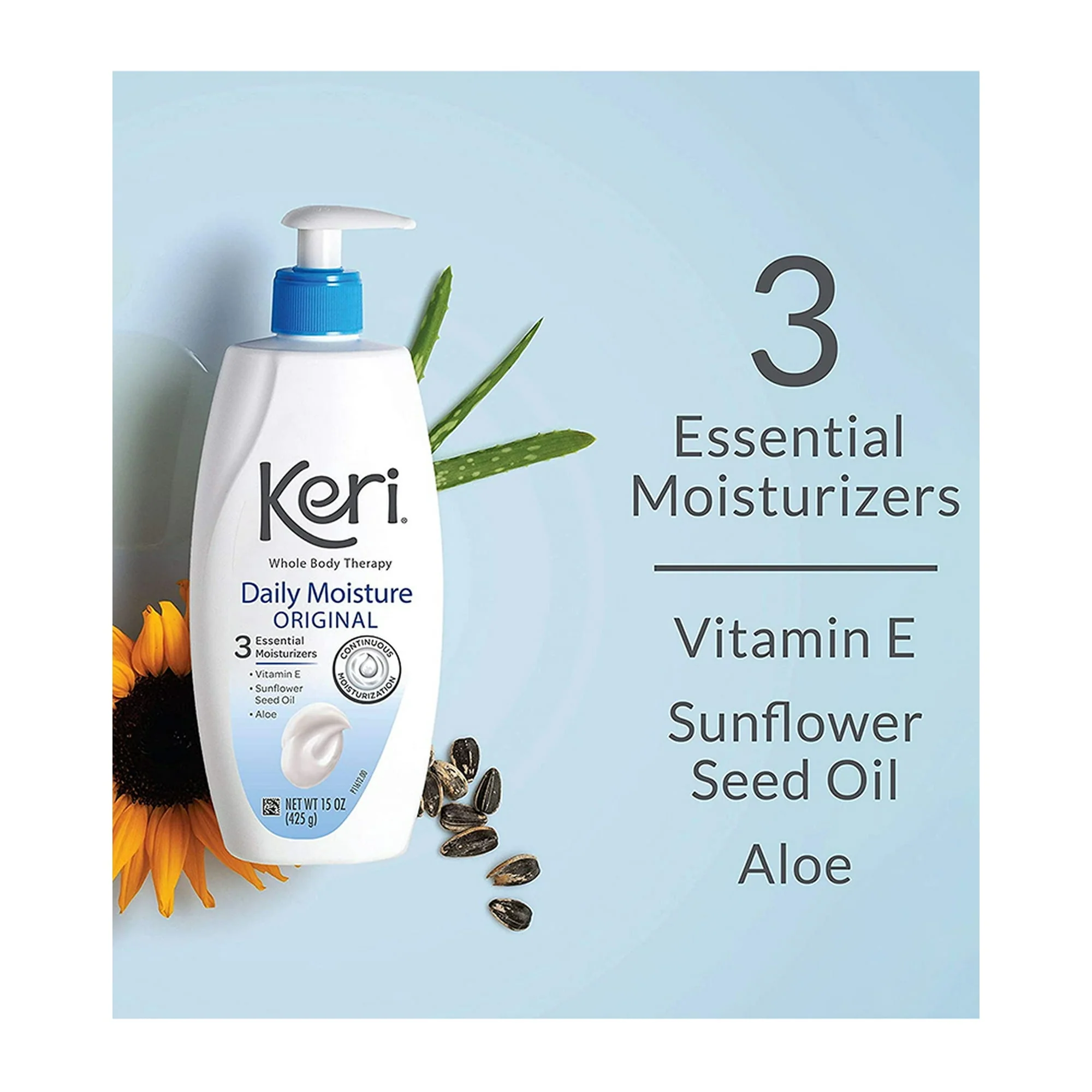 Keri Body Daily Moisturizer Original 15oz - Image 2