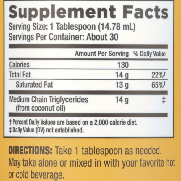 Keto Science Ketogenic MCT Oil 15 oz - Image 2