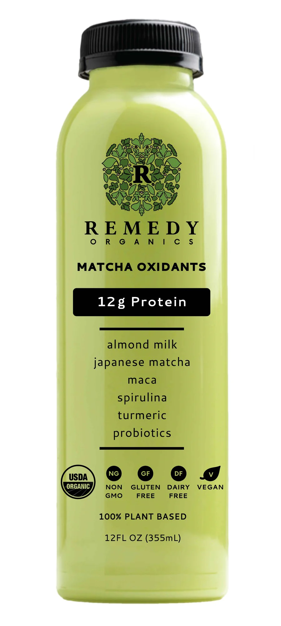 Remedy Organics Matcha Oxidants, 12 fl oz