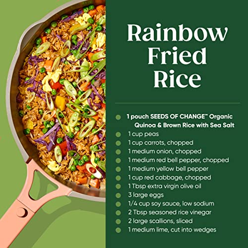 Seeds of Change Brown Sea Salt Quinoa Rice 8.5 Oz - Image 8