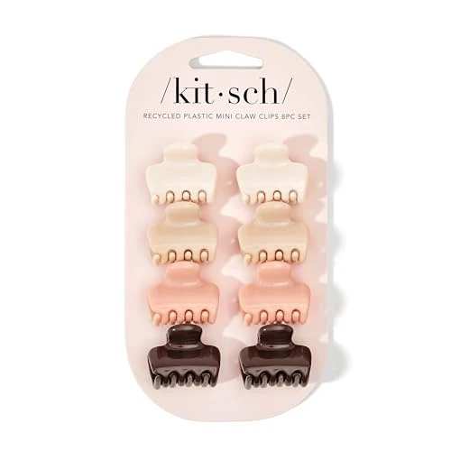 Kitsch Mini Puffy Claw Clips Small Hair - Image 2