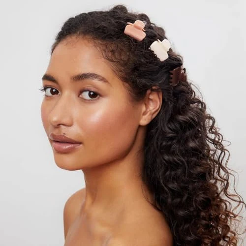 Kitsch Mini Puffy Claw Clips Small Hair - Image 5