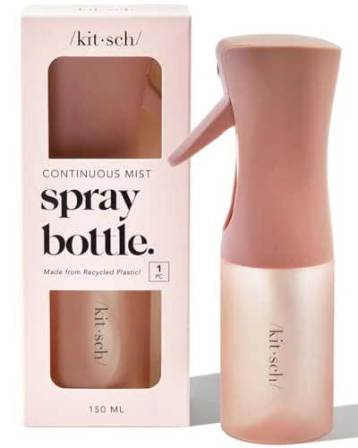 Kitsch Spray Bottle for Hair Continuous Ultra Fine Mist 150ml Terracotta