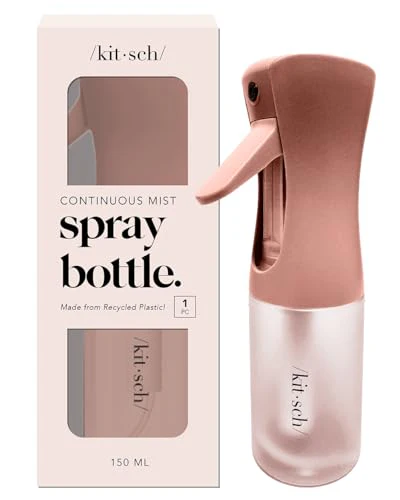 Kitsch Spray Bottle for Hair Continuous Ultra Fine Mist 150ml Terracotta - Image 2