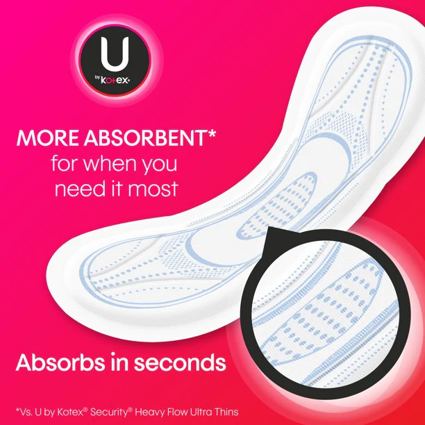 Kotex Maxi Long Super Pads 22ct - Image 2