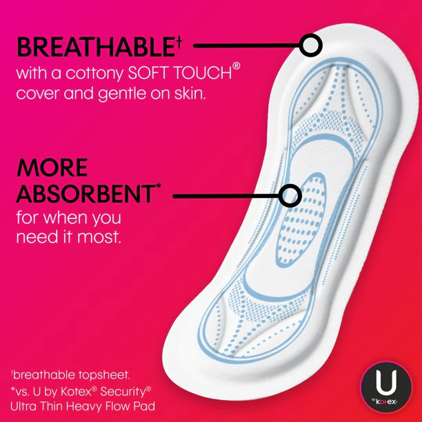 Kotex Maxi Long Super Pads 44ct - Image 2