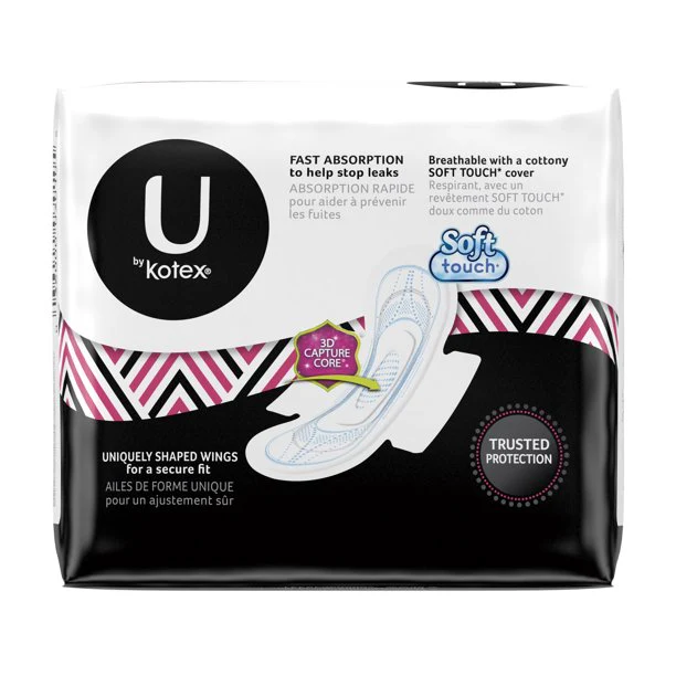 Kotex Ultra Thin With Wings Regular Pads 18ct - Image 2
