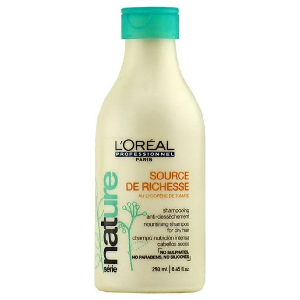 L Oreal Serie Nature Source De Richesse Nourishing Shampoo for Dry Hair 8.45 Oz - Image 2