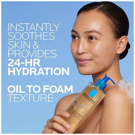 La Roche Posay Lipikar Cleansing Oil 13.52 Oz - Image 2