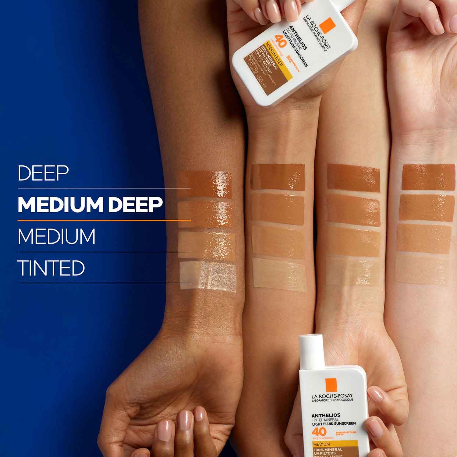 La Roche-Posay Anthelios Tinted Sunscreen SPF 40+, Broad Spectrum SPF + Antioxidants - Image 3