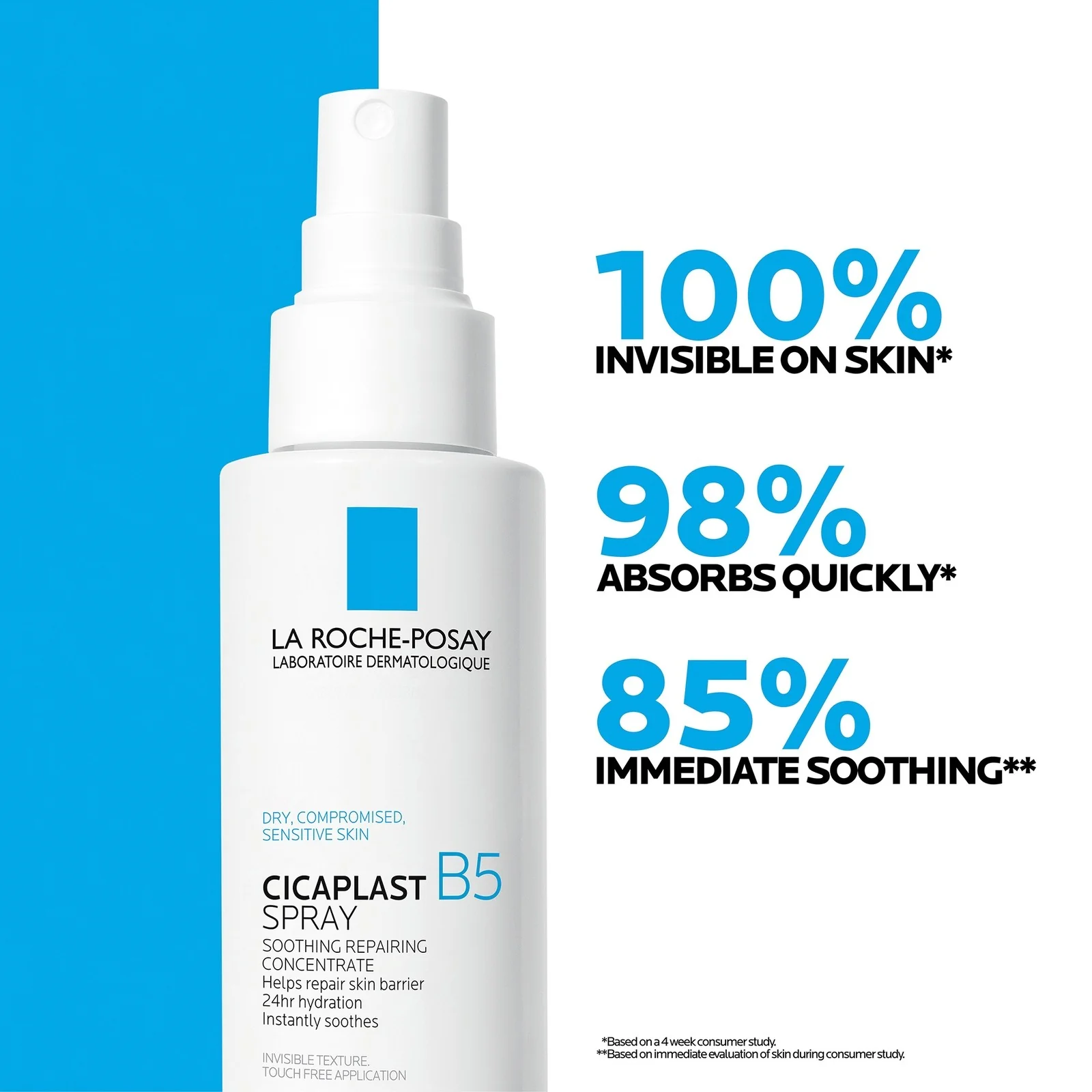 La Roche Posay Cicaplast B5 Spray for Dry Skin Irritation 3.38oz - Image 4