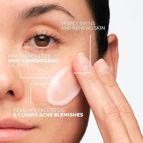 La Roche Posay Effaclar Dual Action Acne Face Cleanser with 4% Benzoyl Peroxide - 6.7 Fl Oz - Image 3