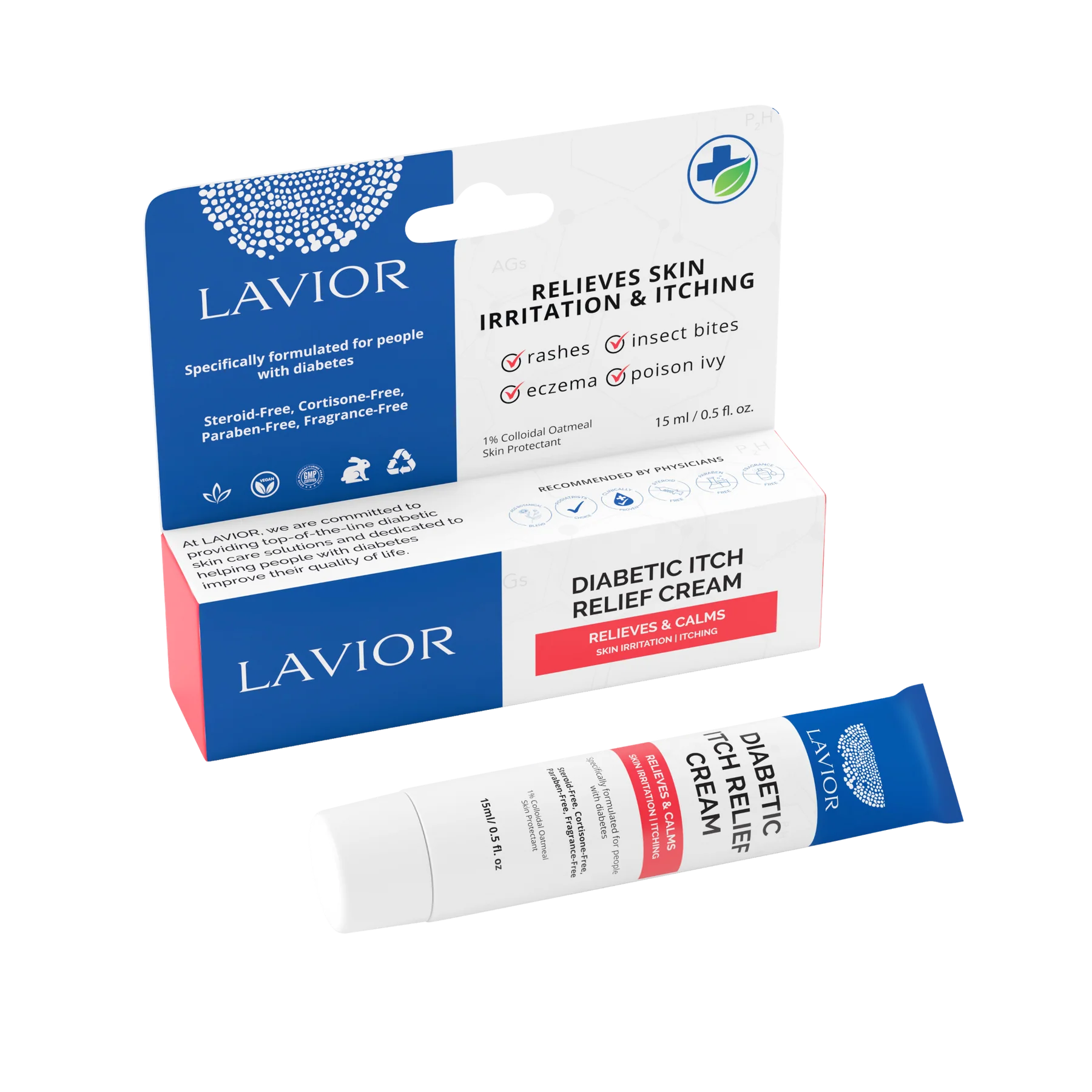 Lavior Diabetic Itch Relief Cream - Image 3