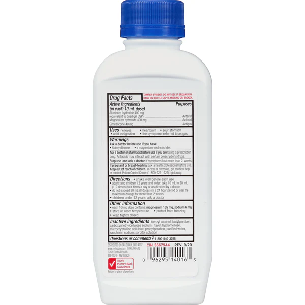 Leader Antacid Cool Mint 12oz - Image 2