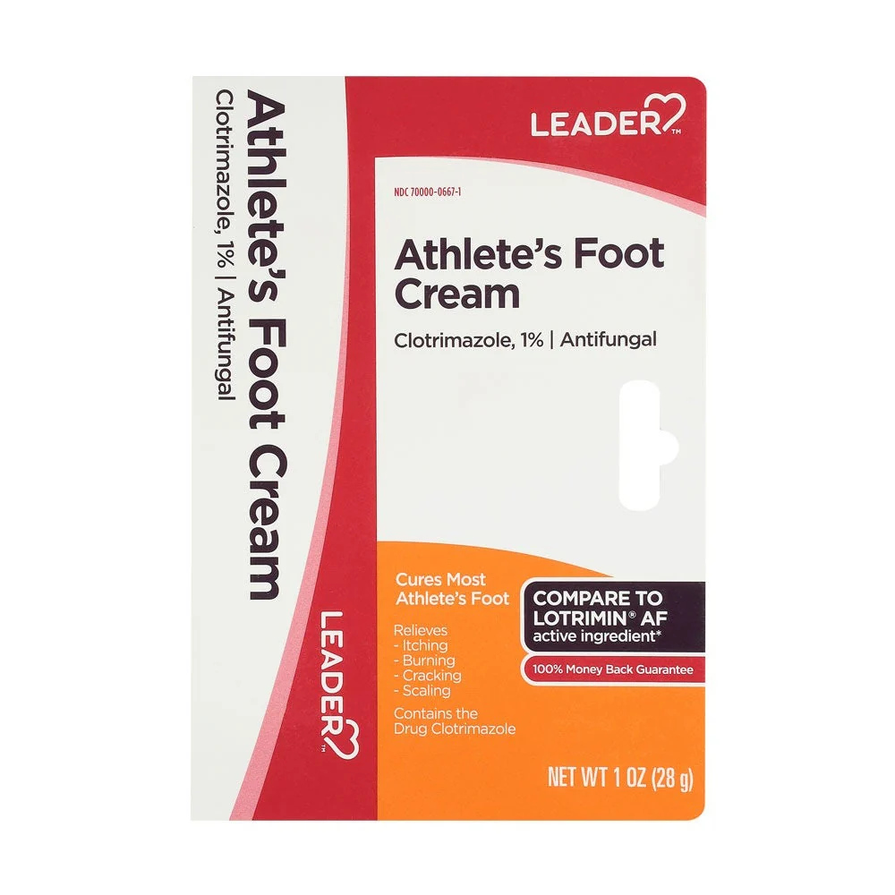 Leader Athlete's Foot Cream, 1 Oz