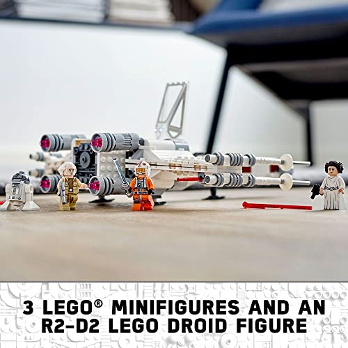 Lego Star Wars Luke Skywalker's X-Wing Fighter 75301 Building Toy Set 474 Pieces - Image 3